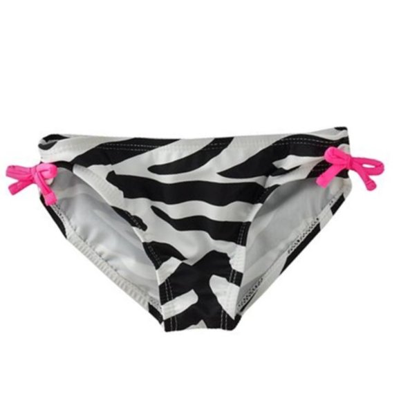 Oshkosh B'gosh Girls 2-PC Bikini & Top Swim Set Zebra UPF 50+ Lined Swim… - Picture 4 of 6